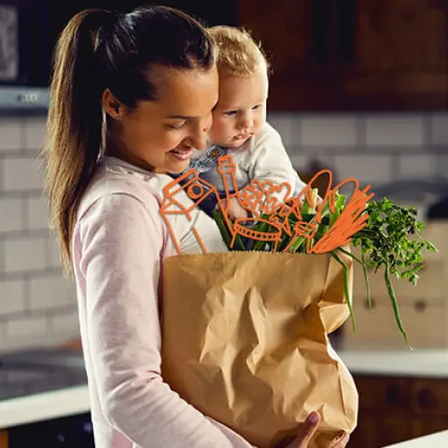 Online food shopping