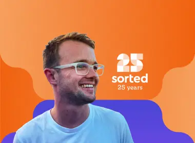 Brendan smiles as he reminisces for Sorted’s 25th anniversary.