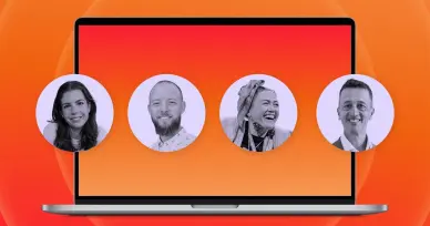 Image of all speakers in the webinar